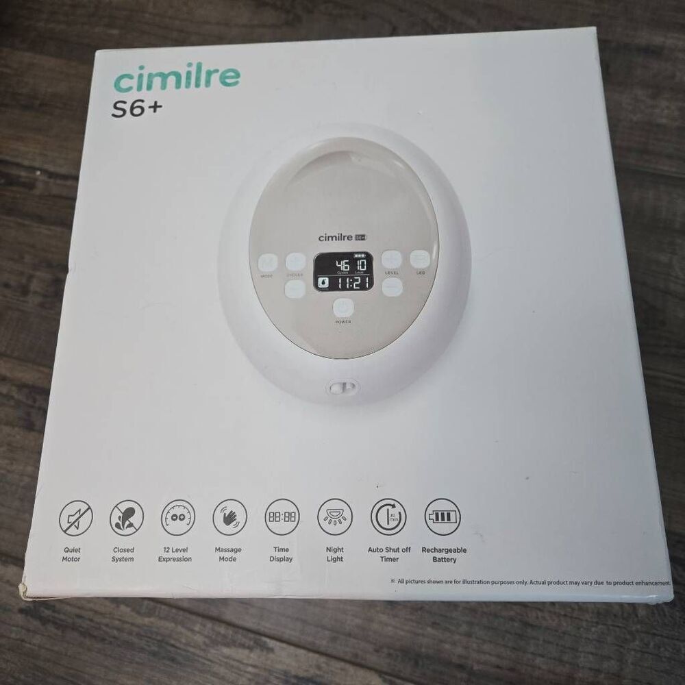 Cimilre S6+ Adjustable Rechargeable Double Electric Breast Pump Award Winning